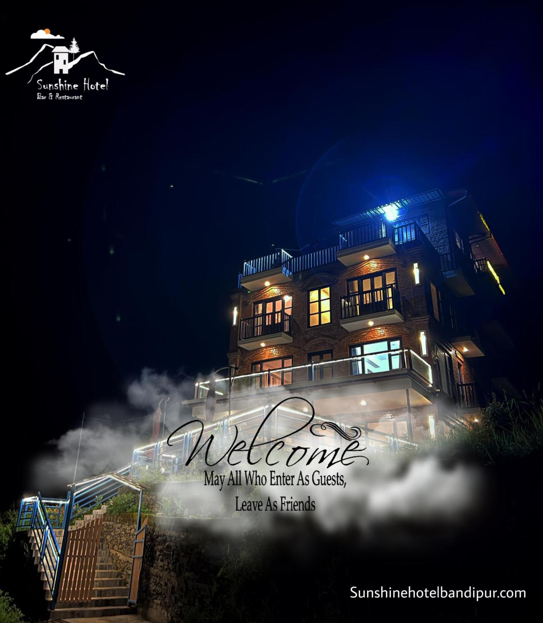 Sunshine Hotel Bandipur Tanahun Dış mekan fotoğraf